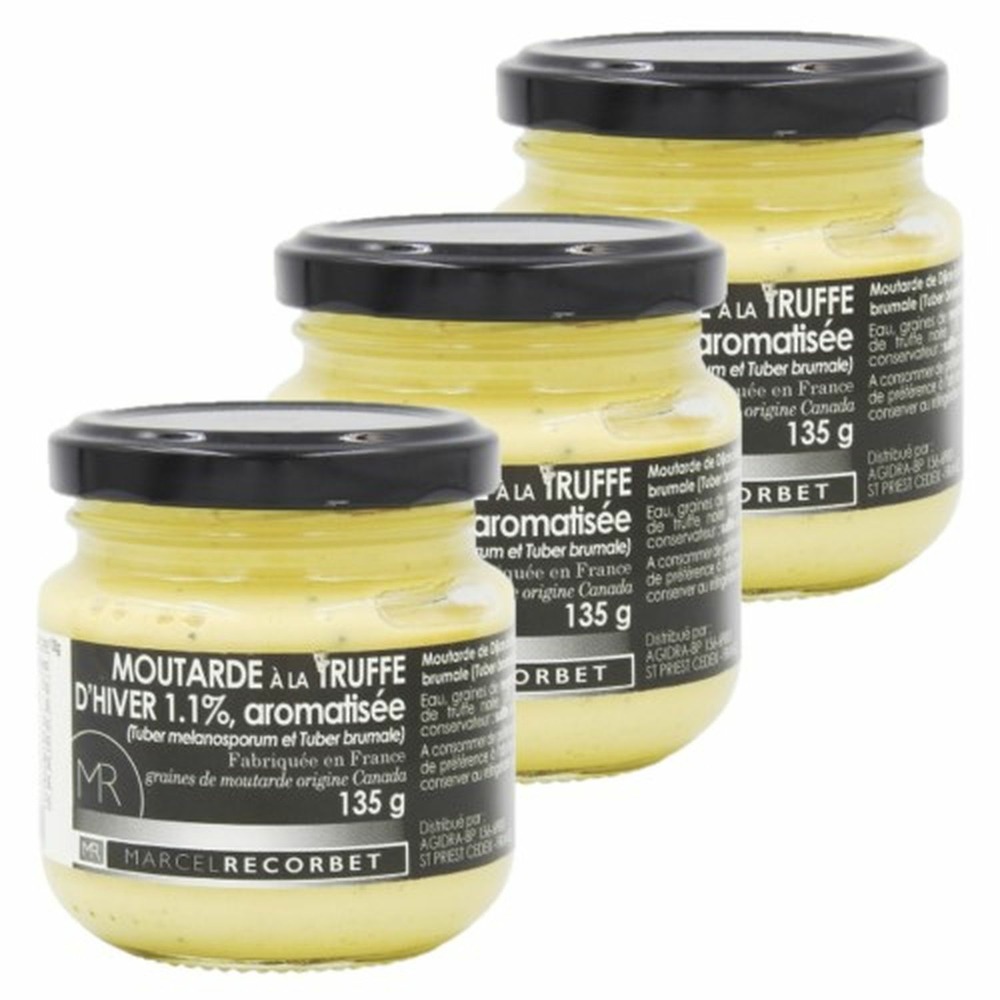 Moutarde à la truffe - marcel recorbet