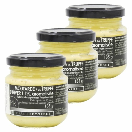 Moutarde à la truffe - marcel recorbet