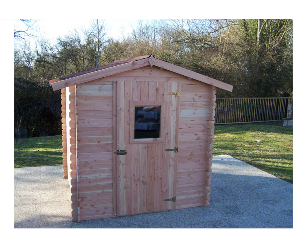 Abri de jardin sans plancher 3. 24 m² - da2020. 02n