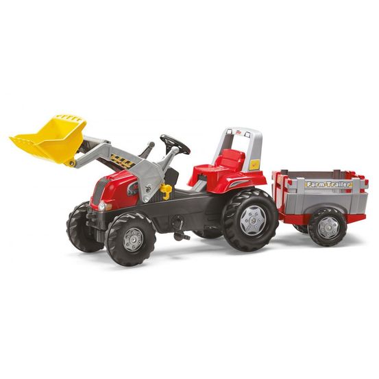 Tracteur a pédales et remorque rollyjunior rt