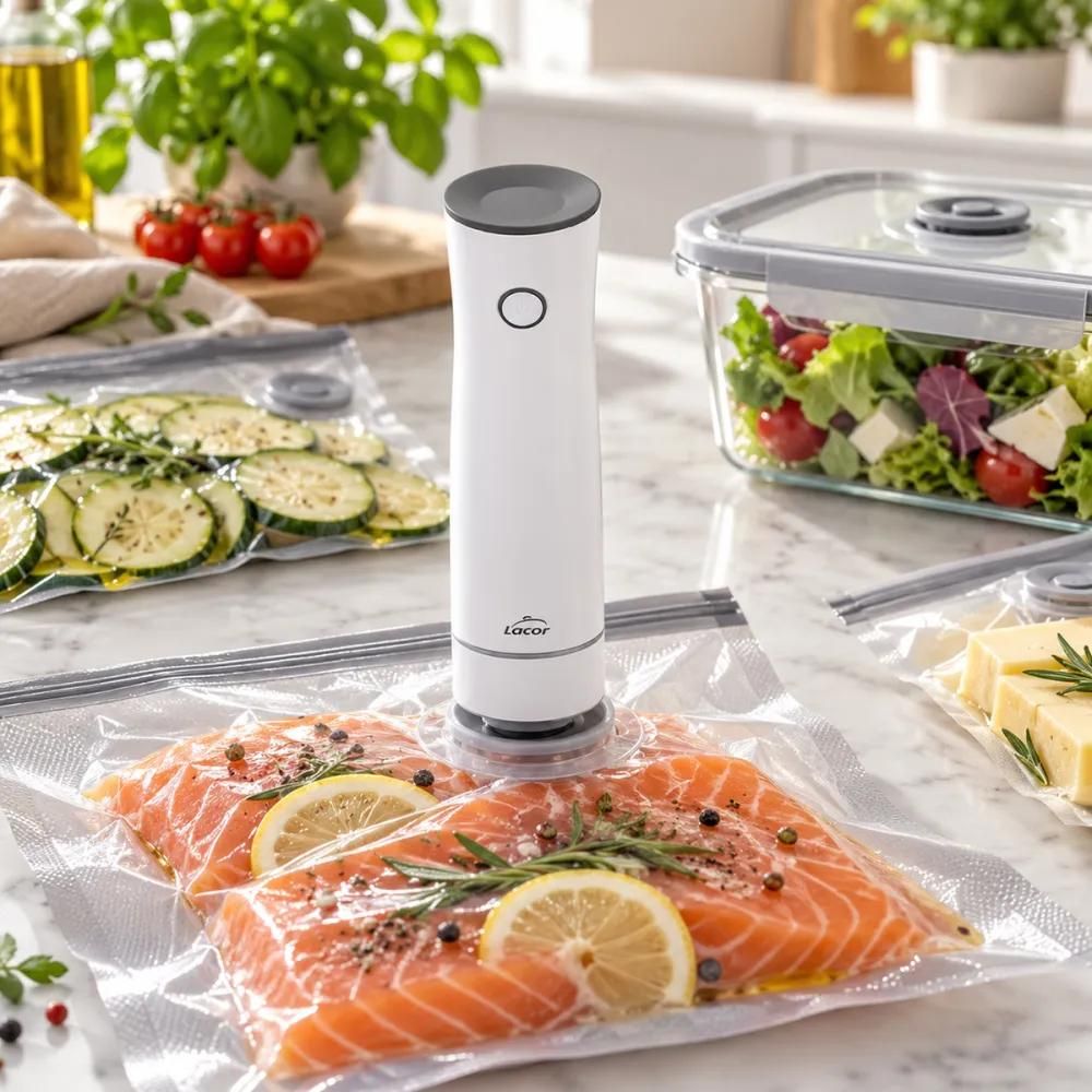 Pompe à vide smart sans fil - 2,5 l/min - usb - lacor