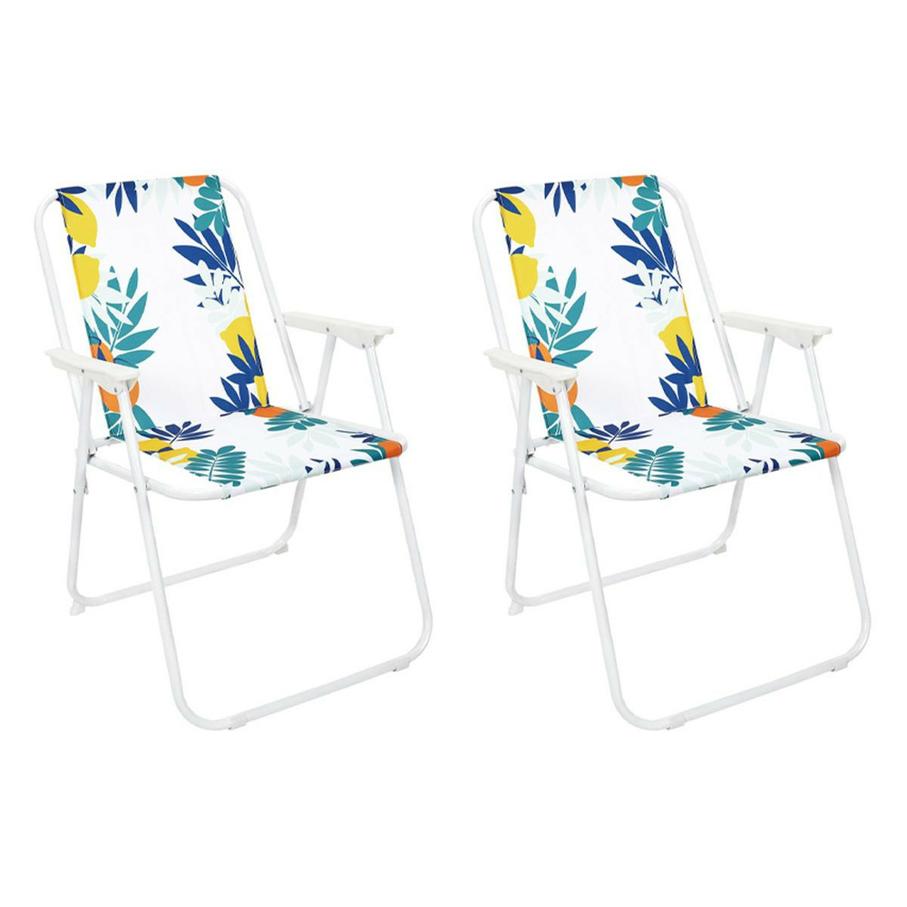 Lot de 2 chaises pliantes 