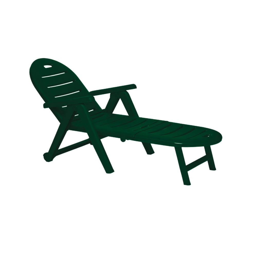 Bain de soleil vert caiman