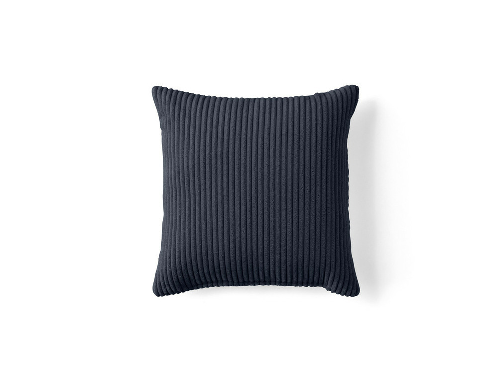 Garance - coussin - en velours côtelé - 40x40 cm