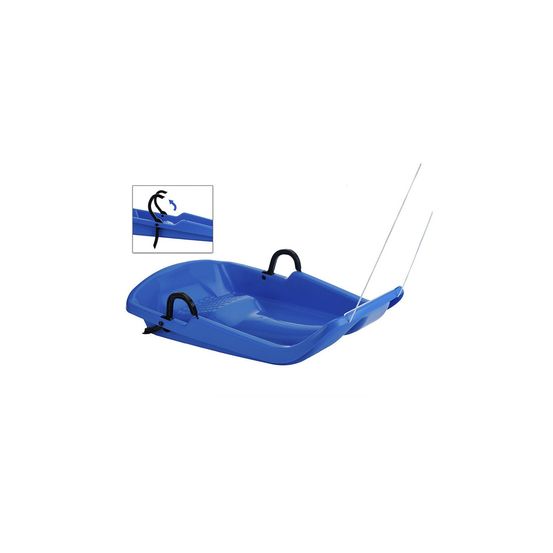 Luge avec double frein 80x40x11,5cm (couleurs assorties)