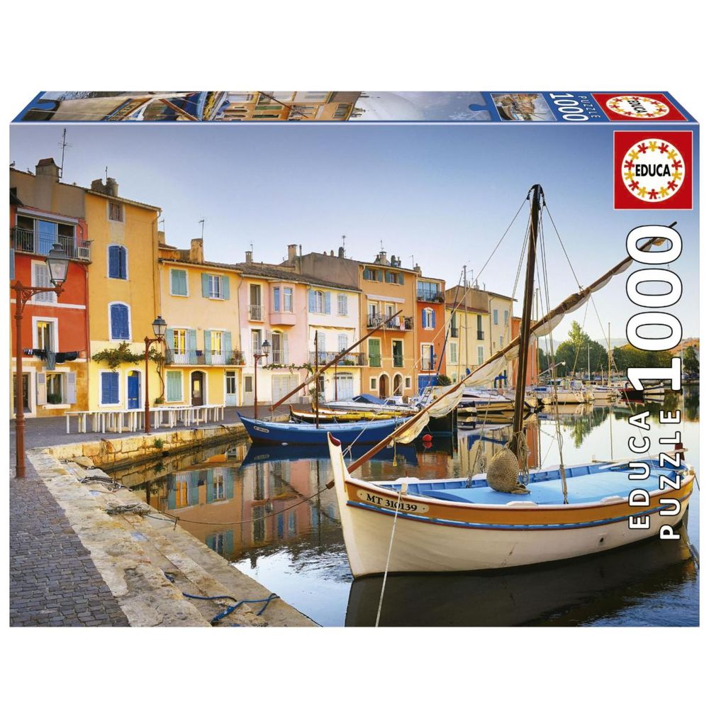 Puzzle 1000 pcs port de martigues provence