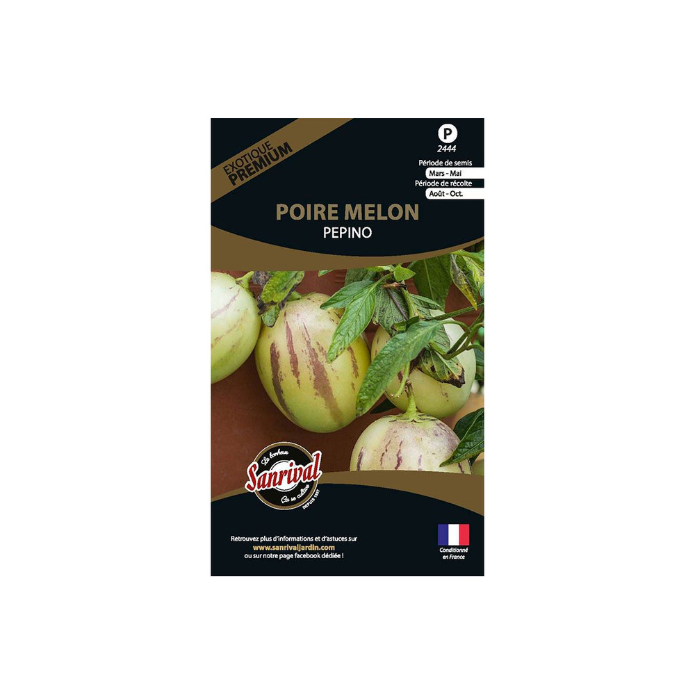 Graines potagères premium poire melon