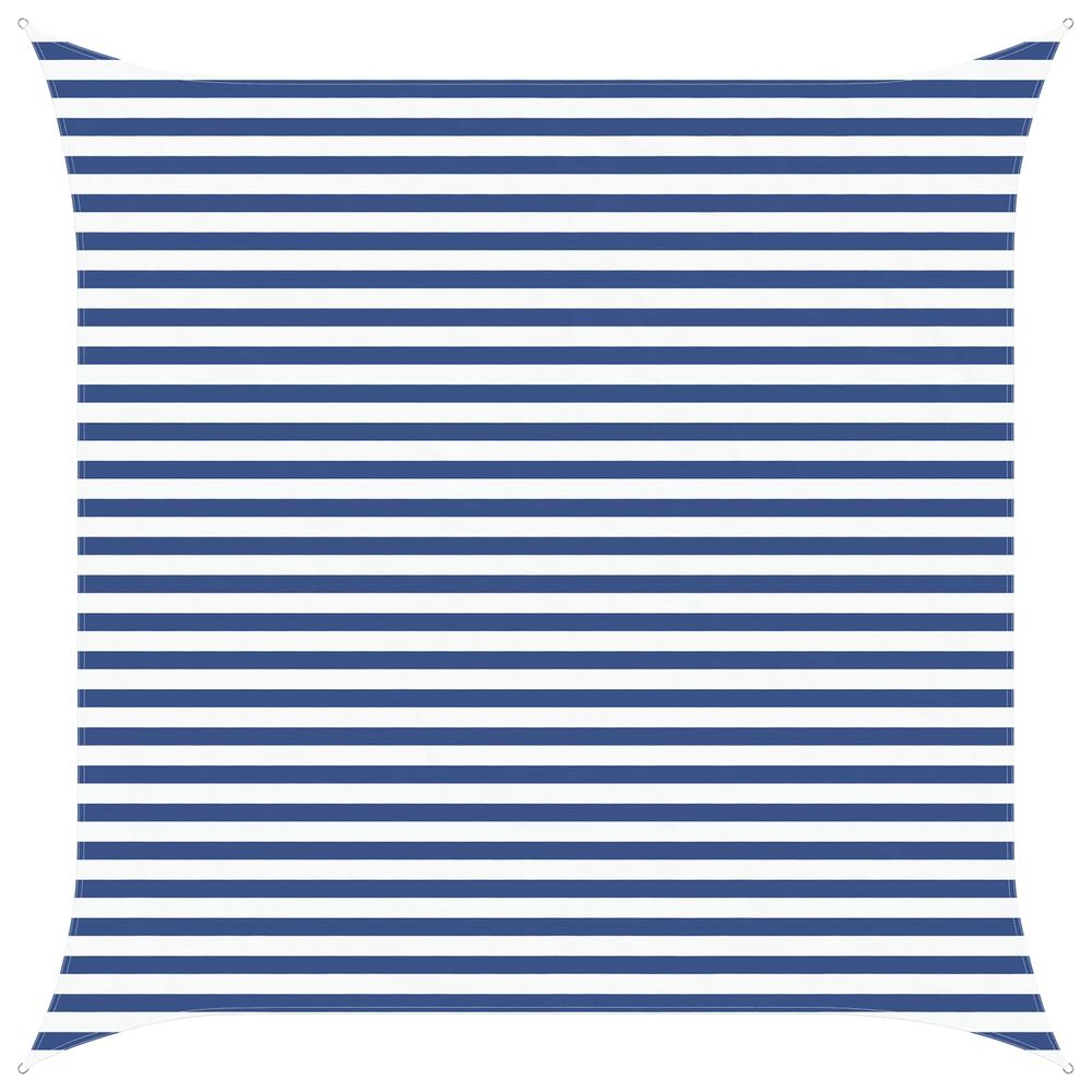 Voile d'ombre 3,6 x 3,6 m 100 % polyester oxford carré