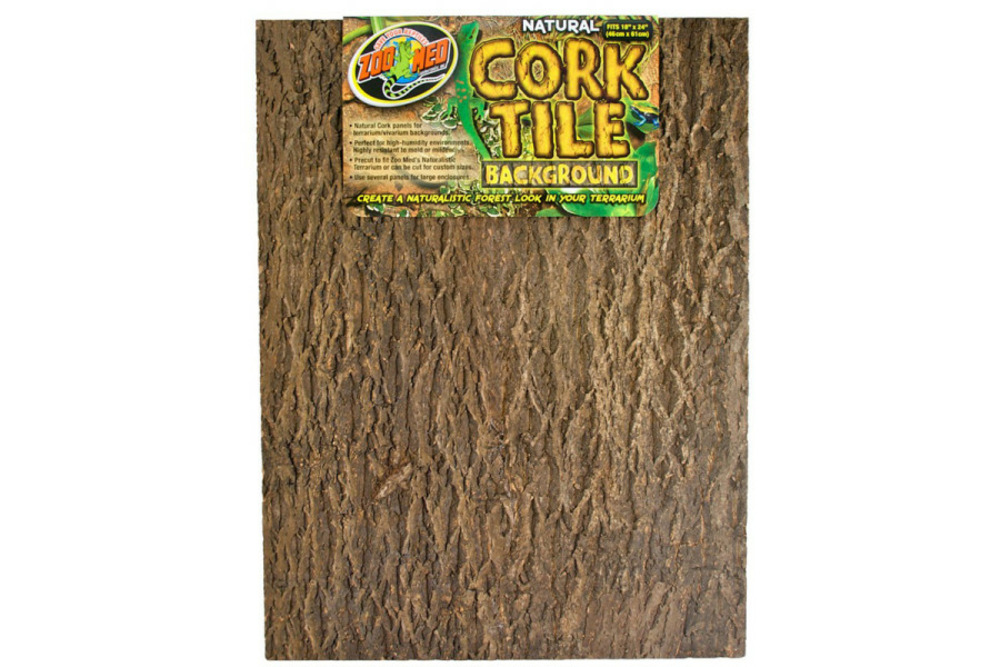 Natural cork tile background - décor de fond en liège - 46 x 90 cm pour terrarium