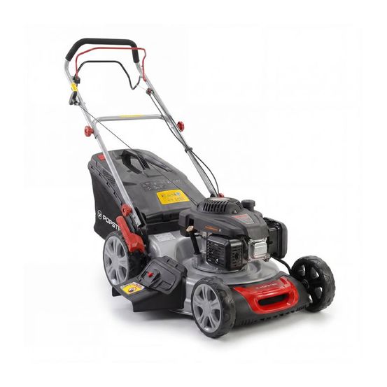 Tondeuse thermique 51 cm 166cc mulching inclus - popster tlm051sm l166