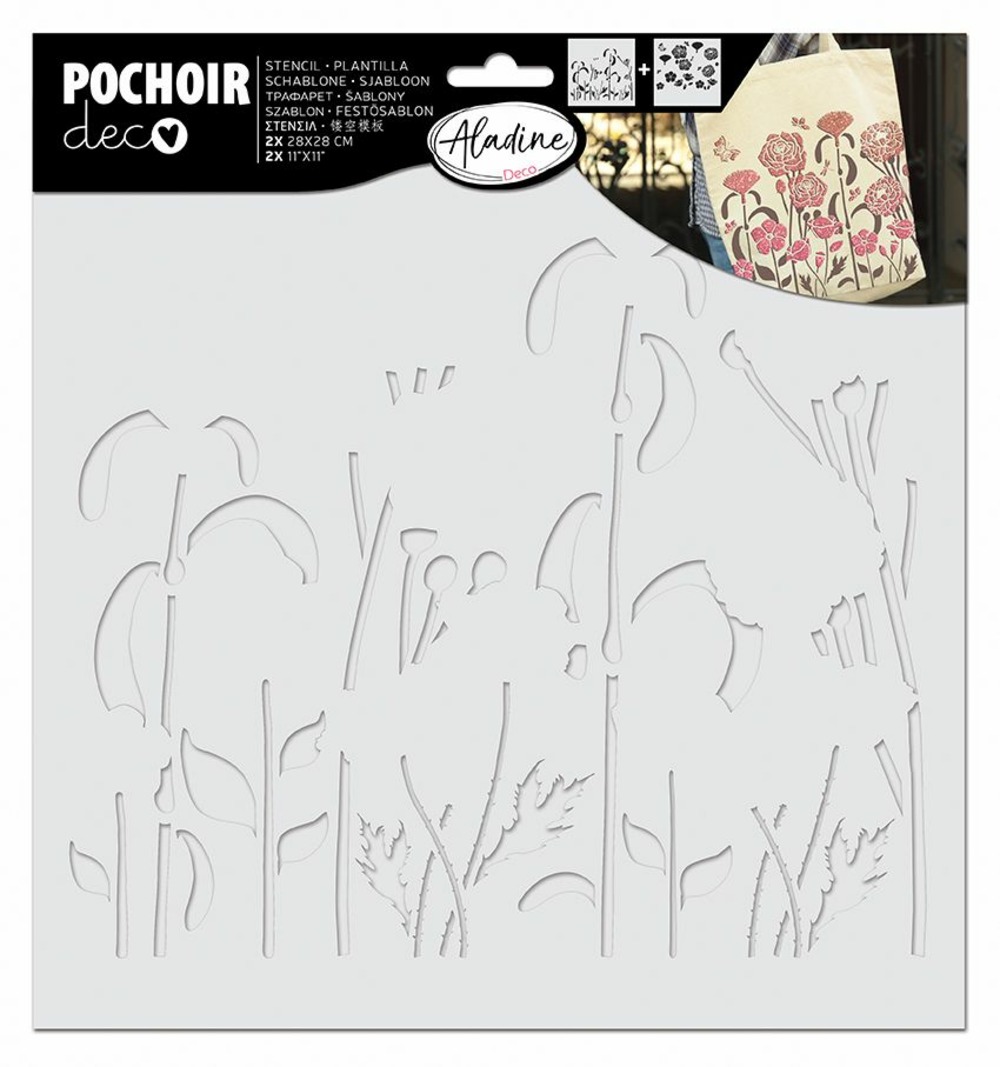 Pochoir superposable - nature