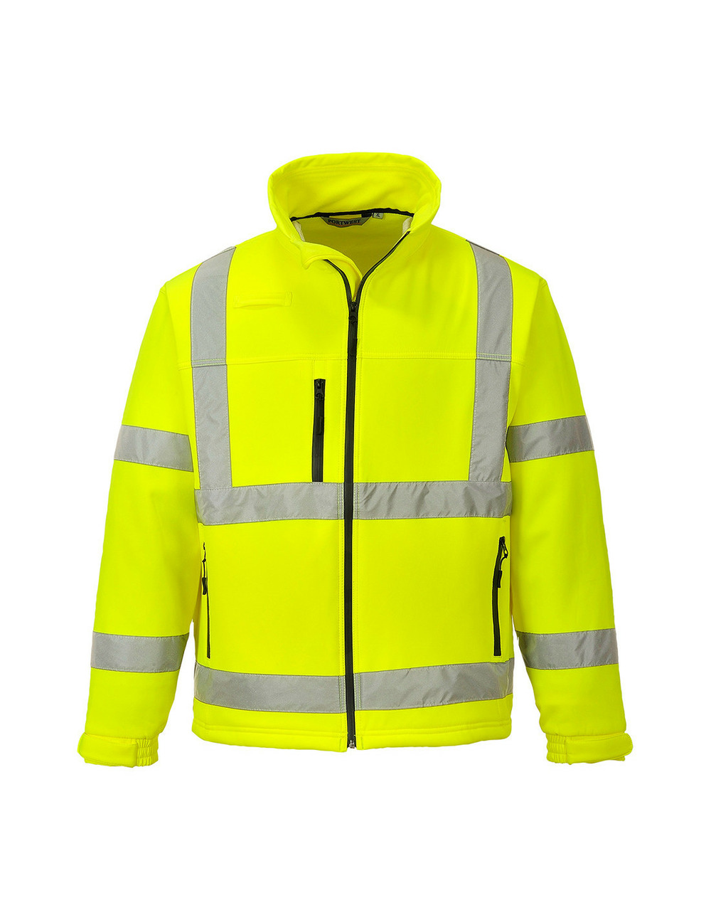 Veste softshell classic hi-vis (3 couches) couleur : jaune taille m - portwest