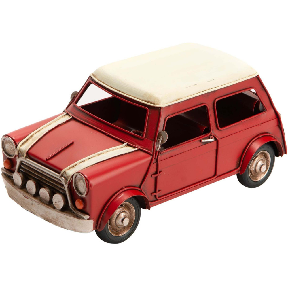 Voiture mini vintage décorative 13 x 11 x 25 cm