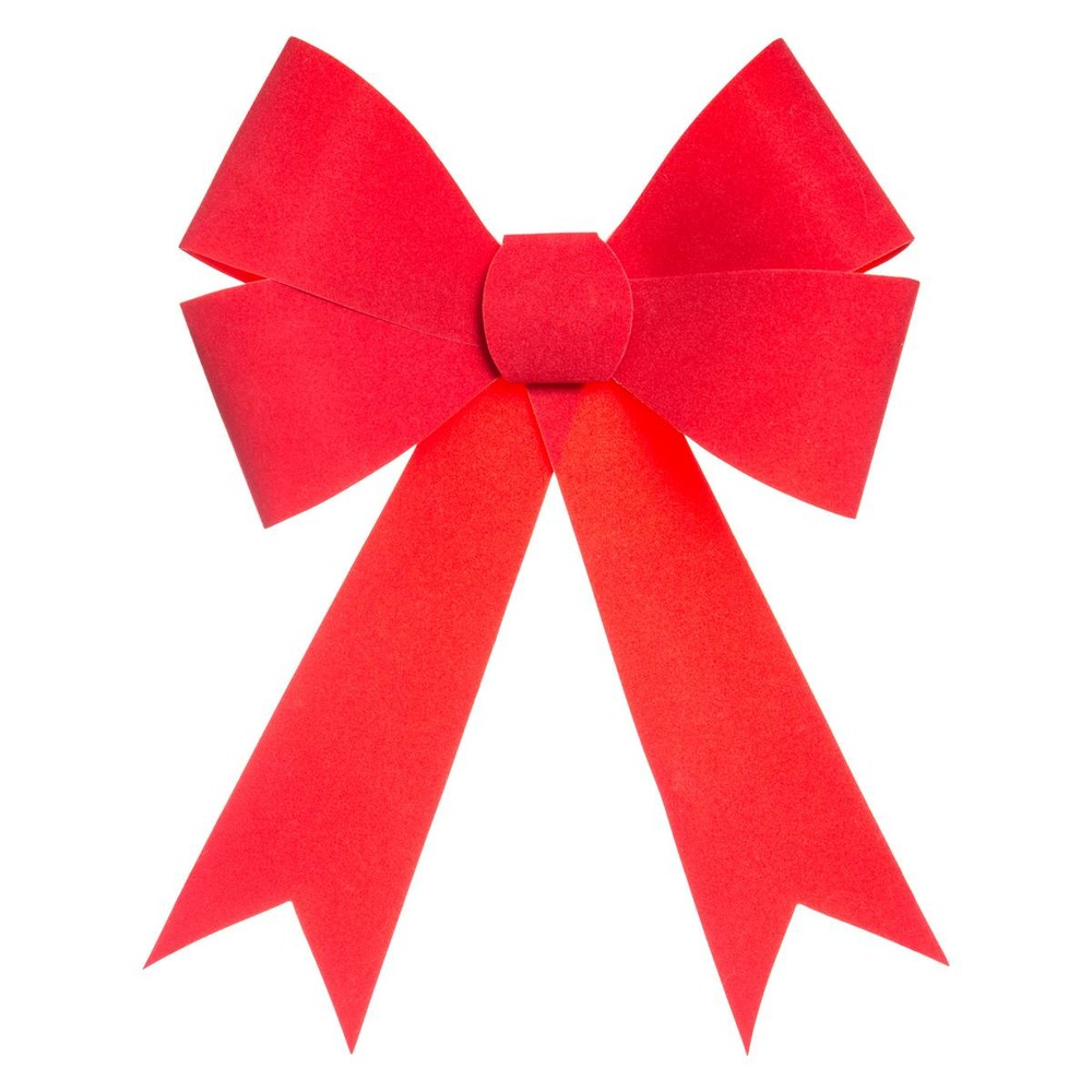 Décoration nœud velours grand modèle