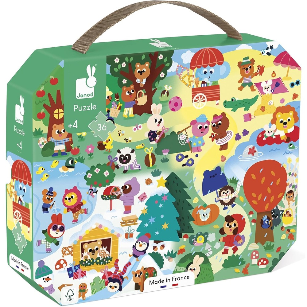 Puzzle les 4 saisons 36 pcs