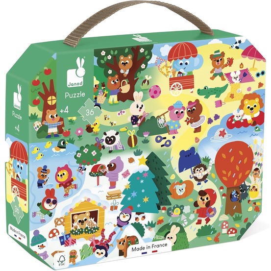 Puzzle les 4 saisons 36 pcs