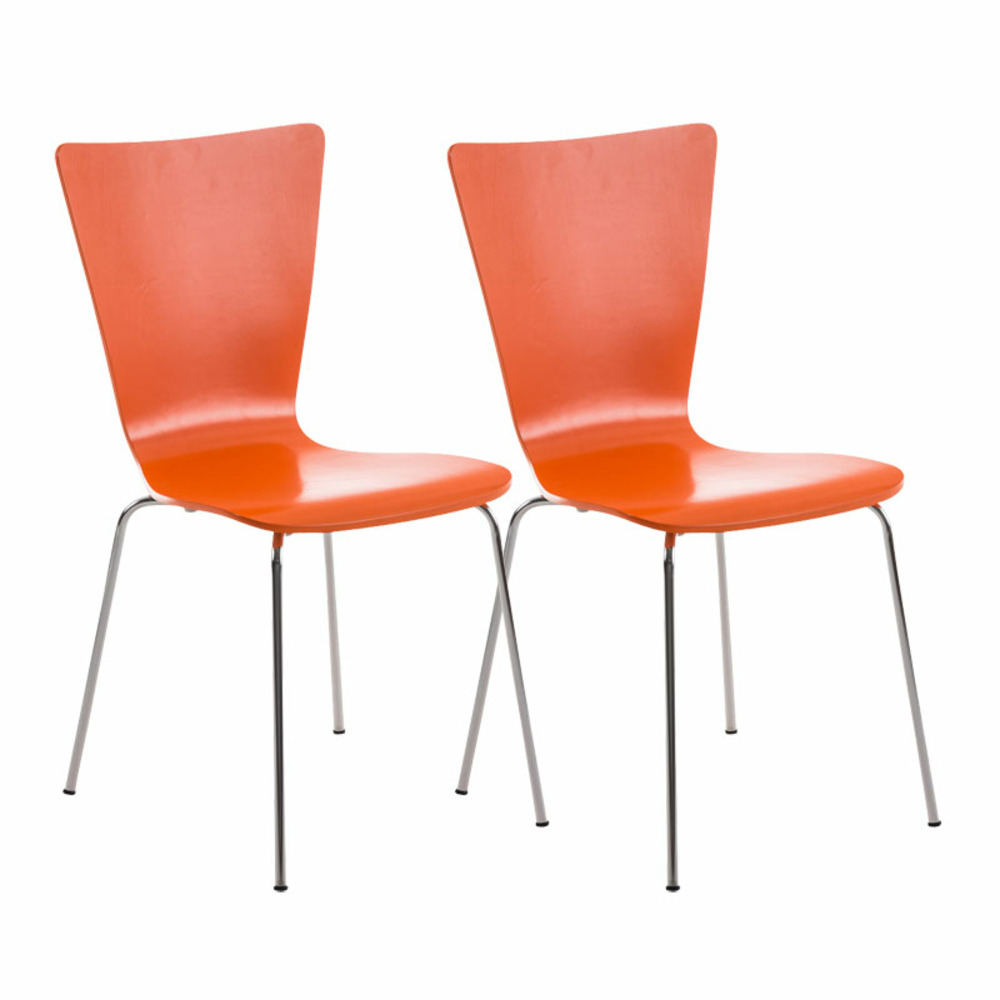 Lot de 2 chaises visiteurs aaron