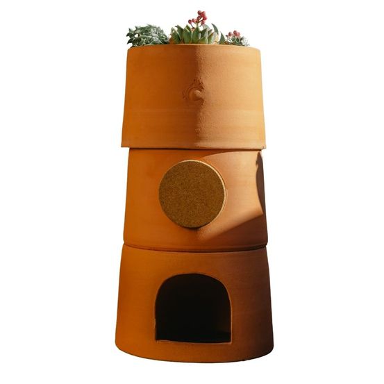 Pot de fleurs composteur - 15 litres