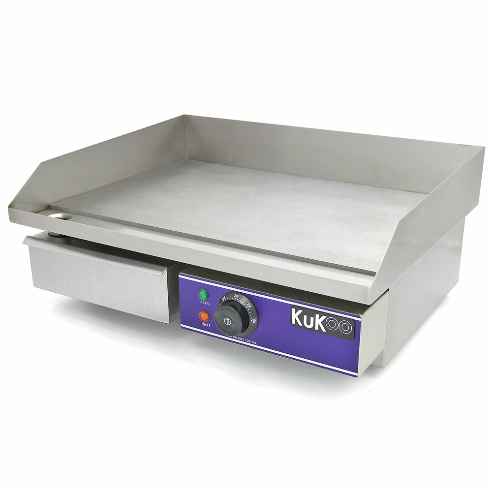 Kukoo plaque de cuisson professionnelle inox de 50cm