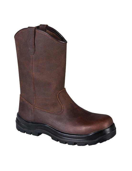 Bottes portwest compositelite rigger indiana s3 couleur : brun taille 42 - portwest