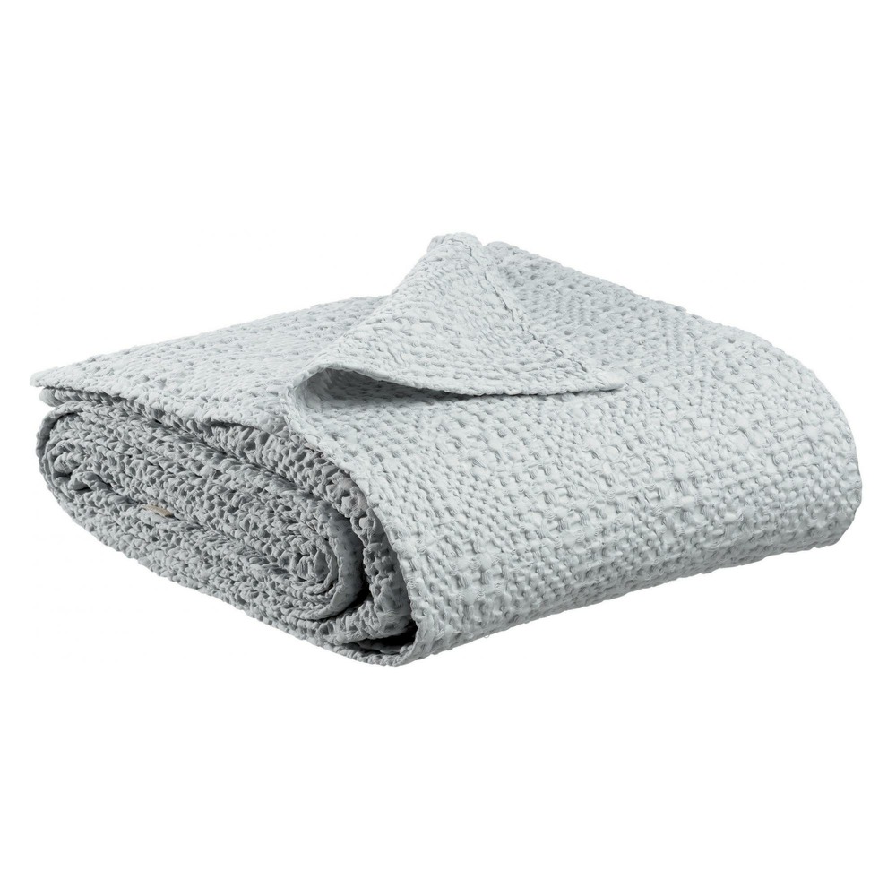 Plaid stonewashed tana perle 140 x 200 cm