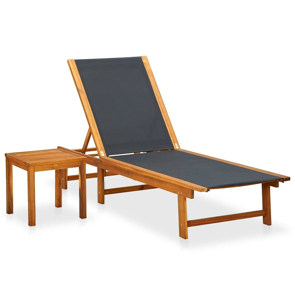 CHAISE LONGUE AVEC TABLE BOI 3-(869170)