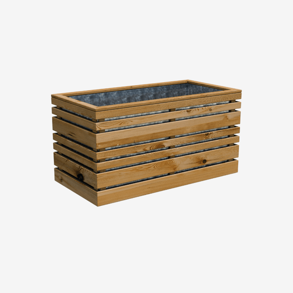 Bac a fleurs rectangulaire 202l
