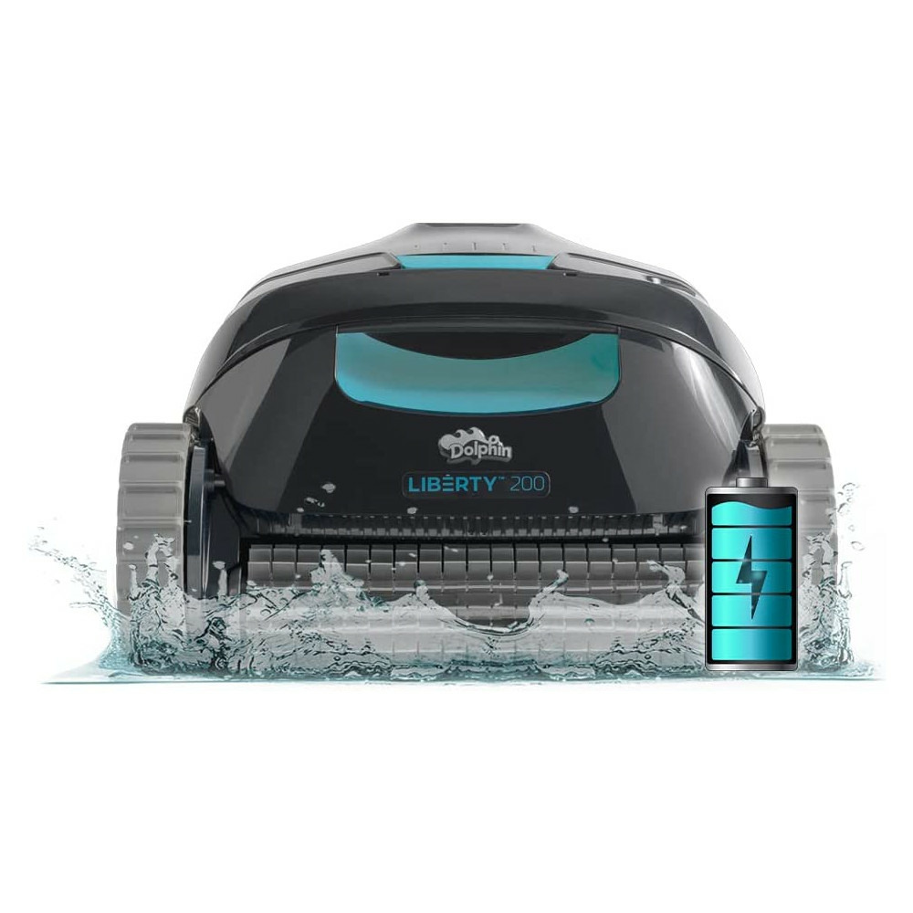 Robot electrique de piscine sans fil fond, parois et ligne d'eau - liberty 200