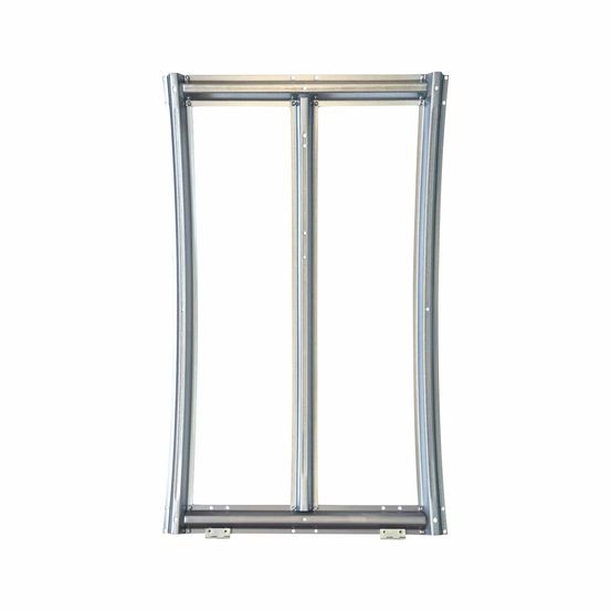 Lucarne automatique pour serre easy 100x60 cm, ouvre-lucarne inclus, polycarbonate 6 mm