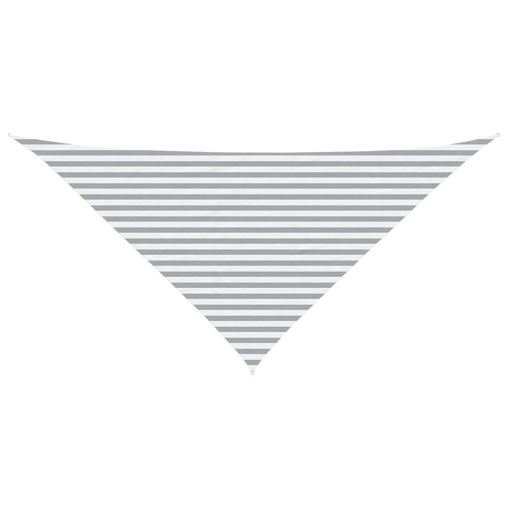 Voile d'ombre triangulaire 4 x 4 x 5,8 m 100 % polyester oxford