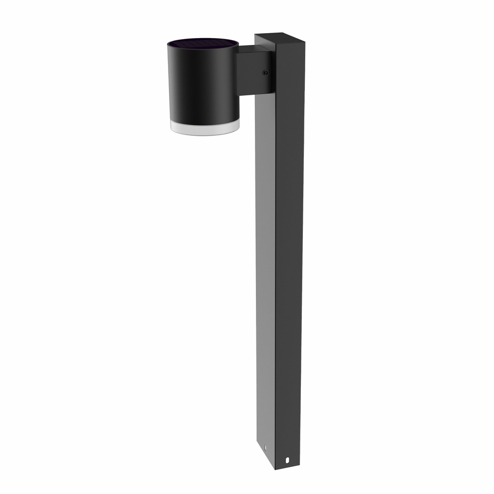 Balise solaire novia noir aluminium h70cm