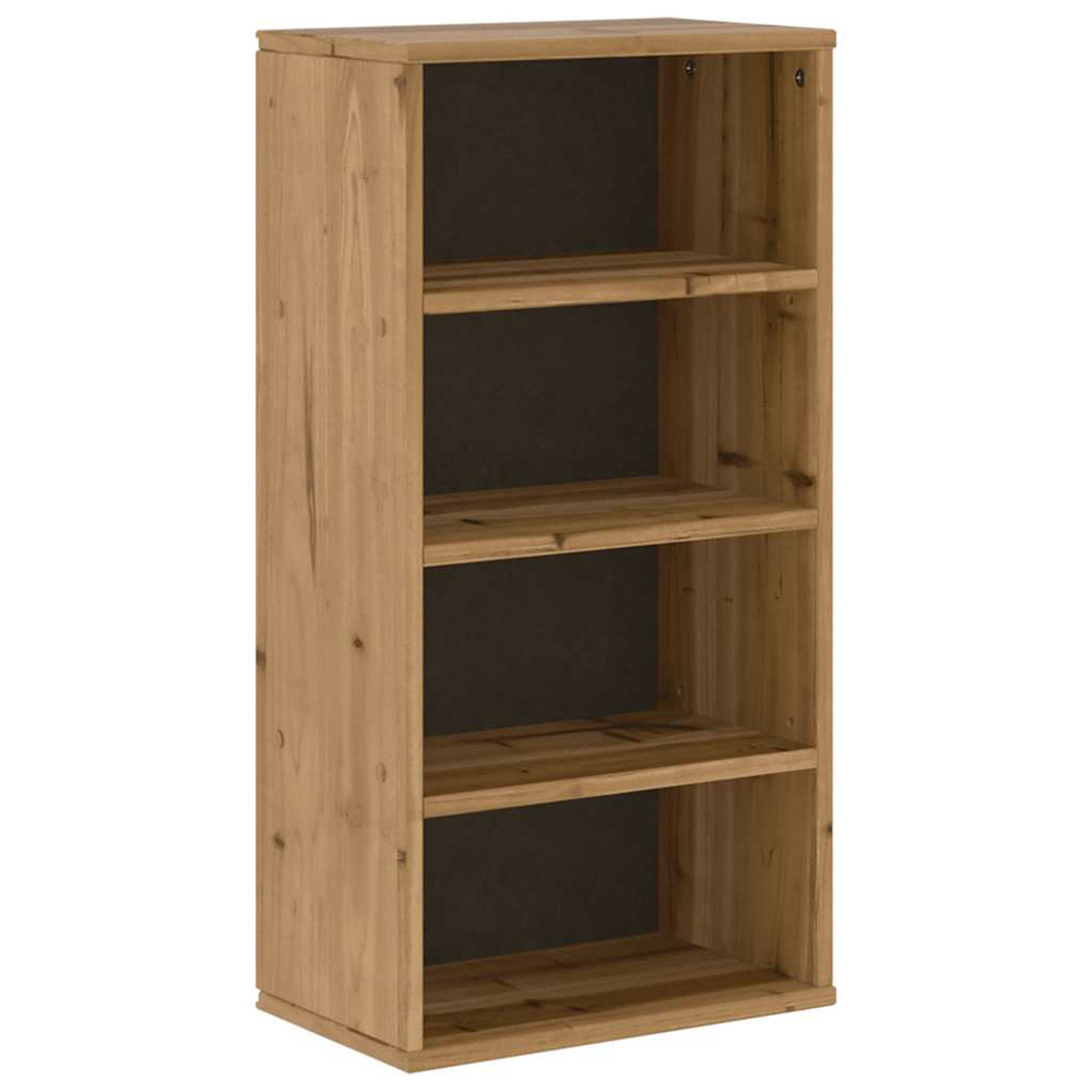 Armoire latérale odda 40x24x79 cm bois massif pin