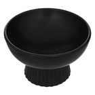 Coupelle "chaya" en céramique d22cm noir
