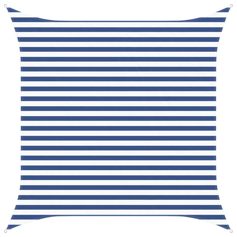 Voile d'ombre 3 x 3 m 100 % polyester oxford carré