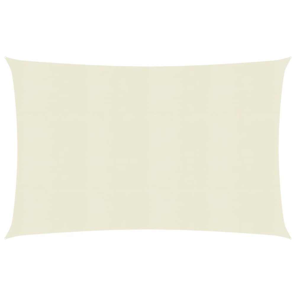 Voile d'ombrage 160 g/m² crème 4 x 5 m pehd