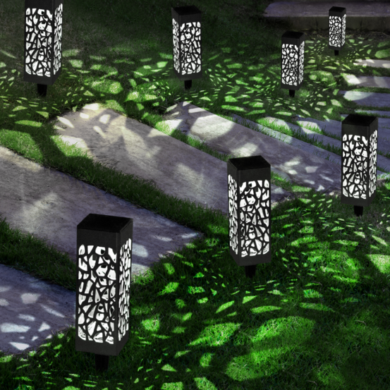 Lot de 10 lampes solaires extérieures molly