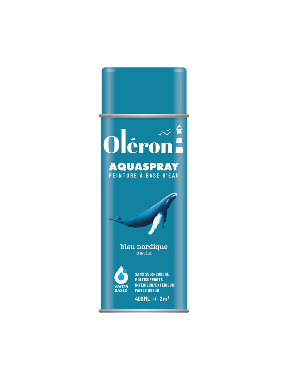 Aérosol technima aquaspray oléron bleu nordique satiné 400ml - technima