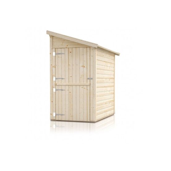 Abri de jardin cloner en bois épicéa 250x120 cm h. 224 cm-124 ---brun
