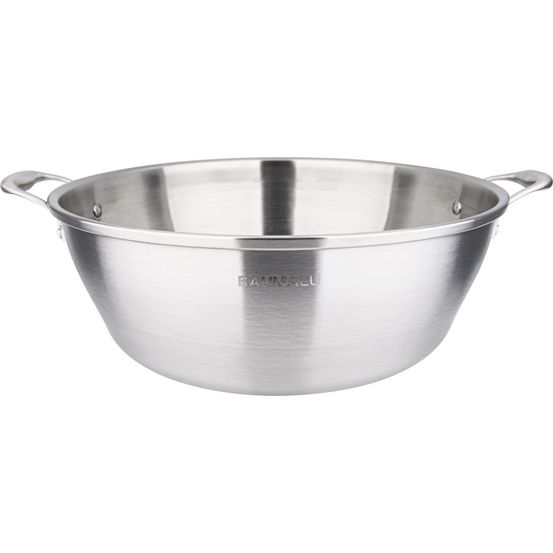 Bassine a confiture ø38cm - 12l - triplinox - baumalu