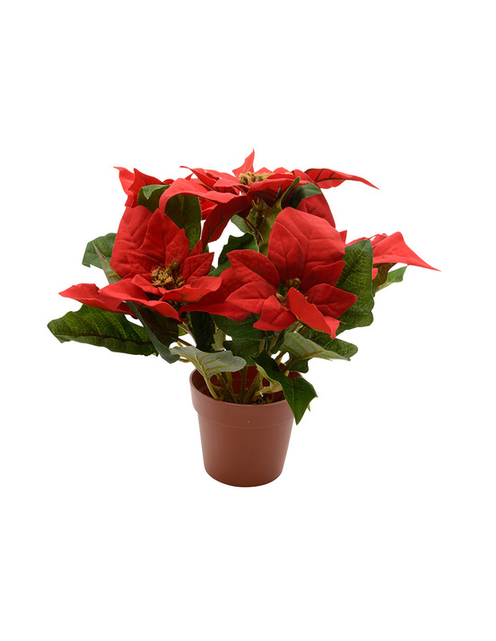 Plante de fleurs artificielles de pâques, ø27x27cm, basics