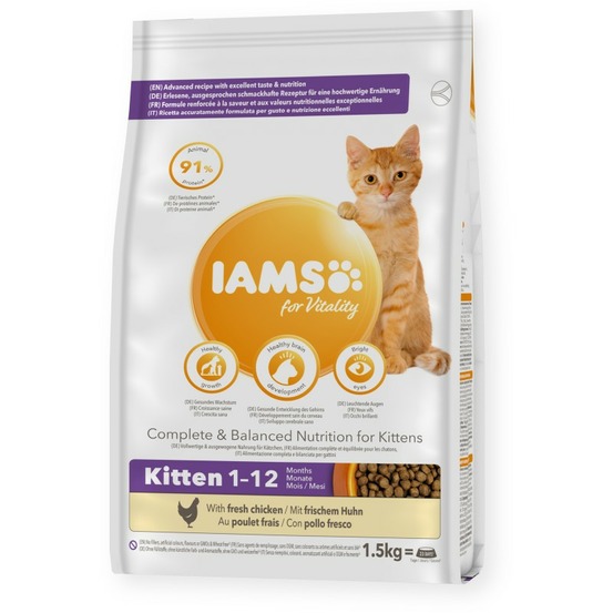 IAMS VITALITY CROQUETTES AU 1-(810856)