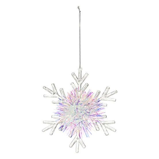 Sujet de noël flocon iris 2 assortiments