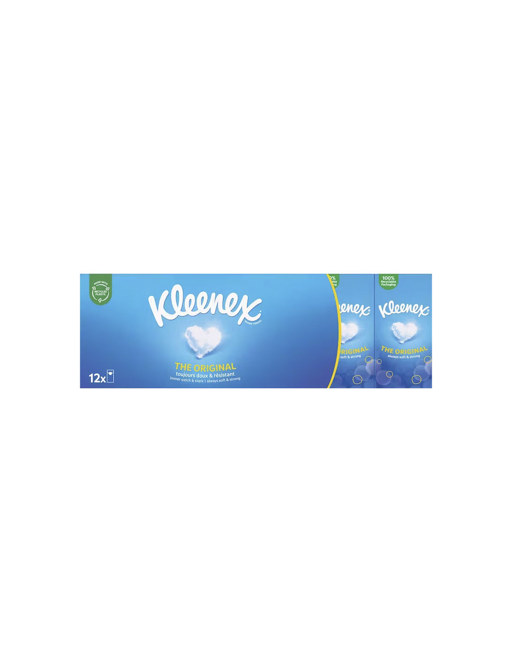 Paquets de mouchoirs kleenex the original x12 - kleenex