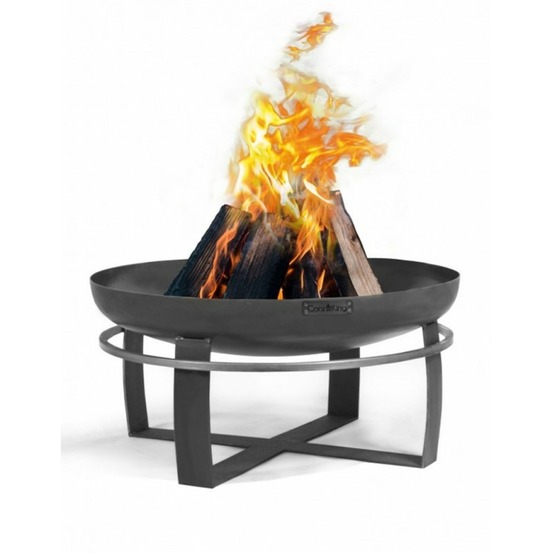 Brasero de jardin viking en acier 80 cm