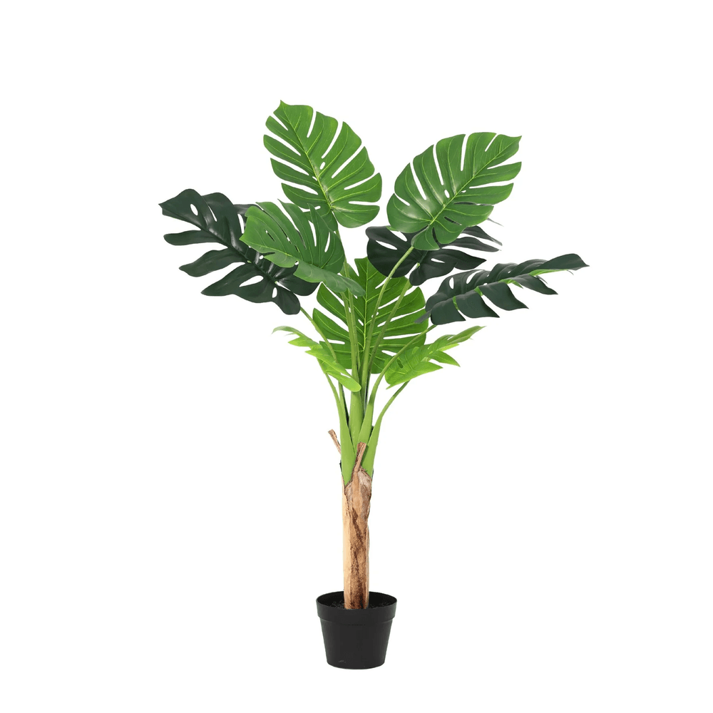 Monstera deliciosa - 120cm - ø20cm - plante artificielle