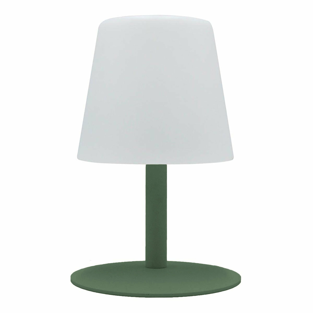 Lampe de table sans fil standy mini vert h25cm