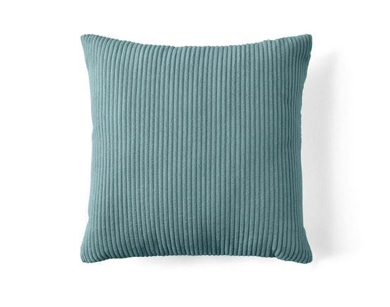 Selma - coussin - en velours côtelé - 60x60 cm