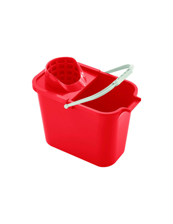 Sceau rectang rouge mery 12l