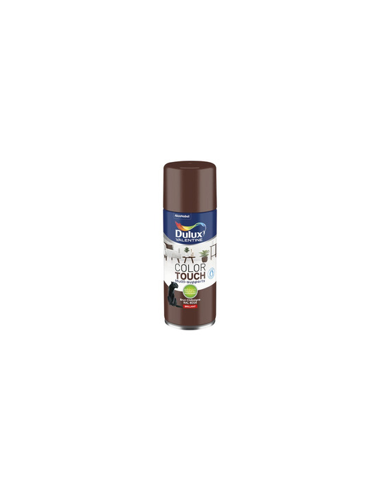 Aérosol color touch brillant brun chataîgne 400ml - dulux valentine