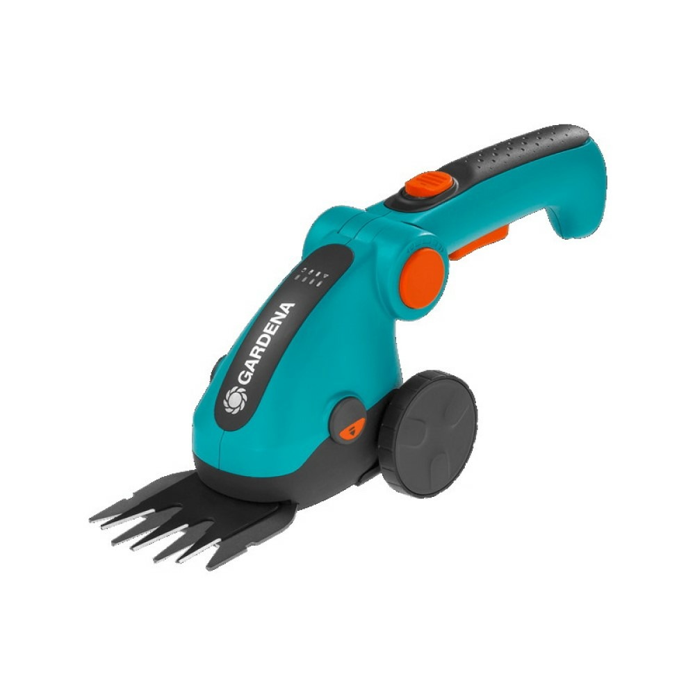 Kit cisaille à gazon comfortcut li + manche télescopique + roues - coupe 8 cm